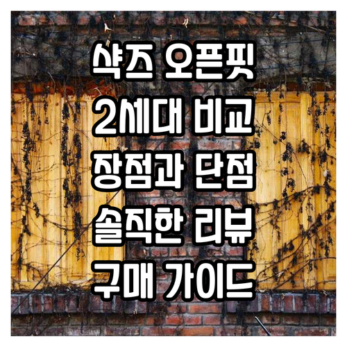 오픈형 이어폰 샥즈 오픈핏 2 장점 ..