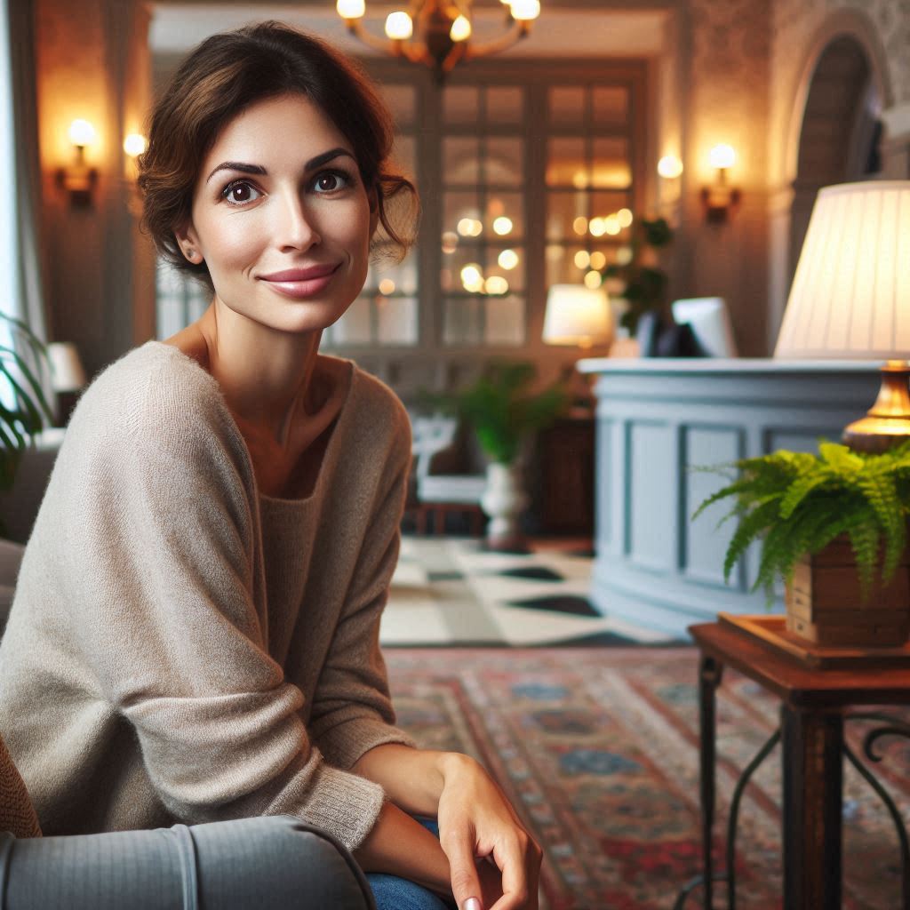 피부,체형관리 샵 배경