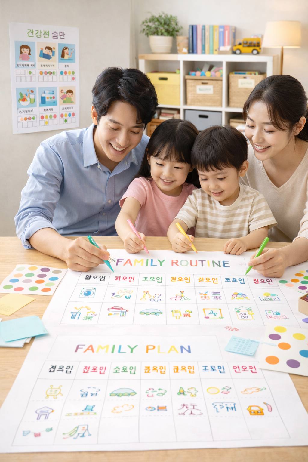 가족 일상 관리 방법 정리 관련 사진