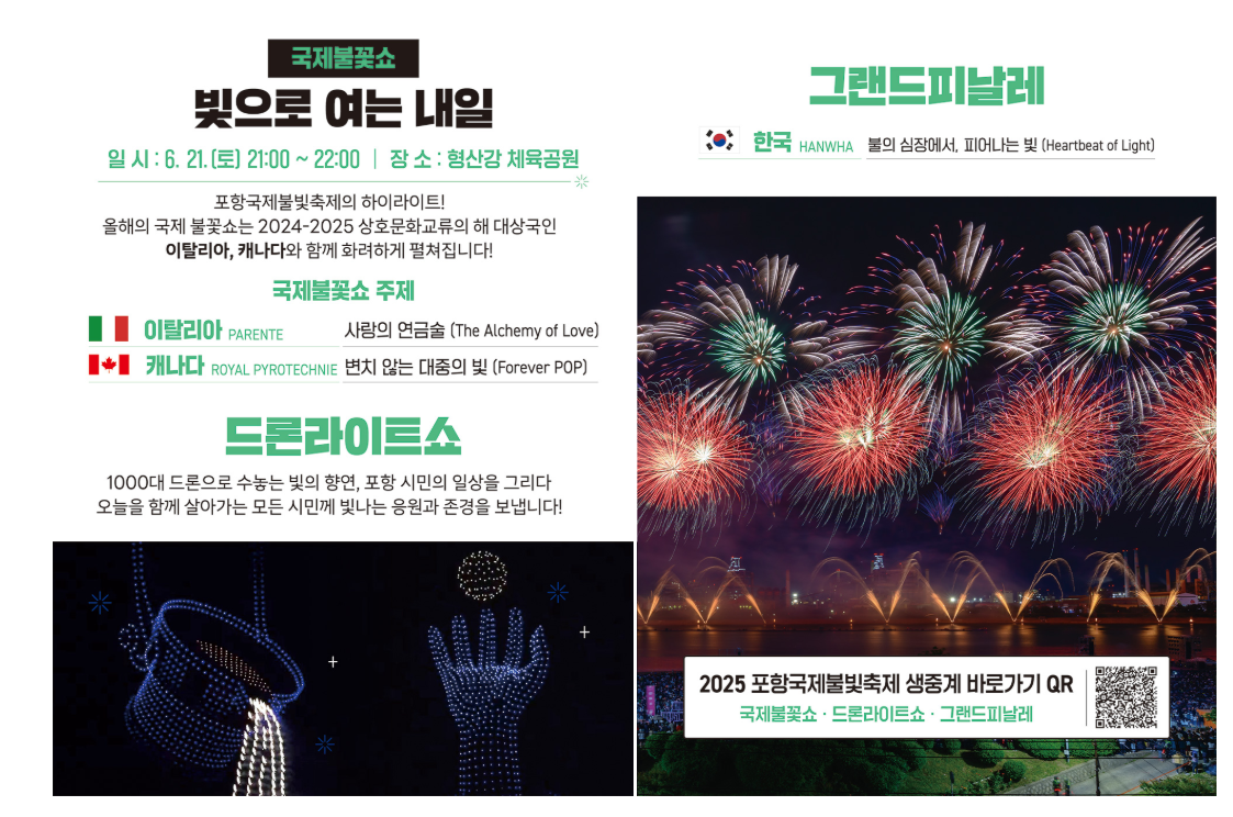 2025 포항국제불꽃축제 일정 관람꿀팁·주차·드론쇼 총정리