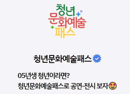 청년문화예술패스