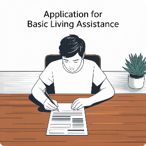 기초생활수급자 신청방법 이미지