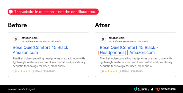 페이지 제목에 카테고리 이름 추가 전 후 비교