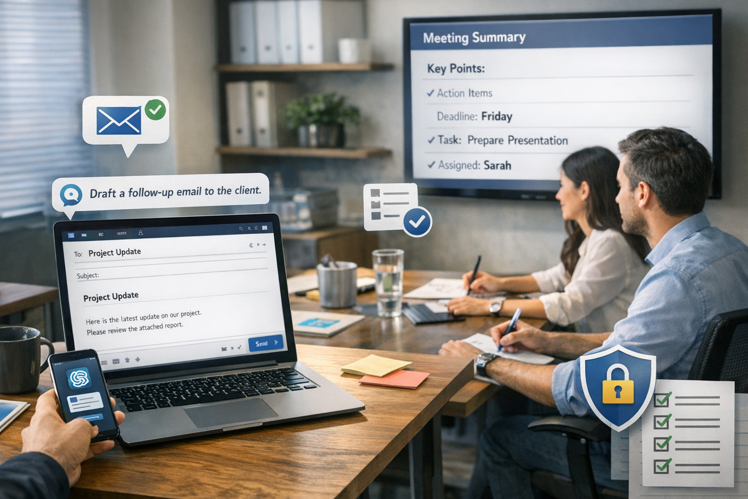 챗GPT로 이메일·회의록 자동화 시작하기