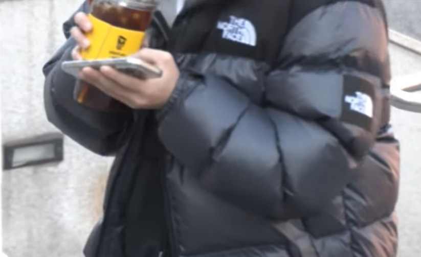 패딩 이미지사진