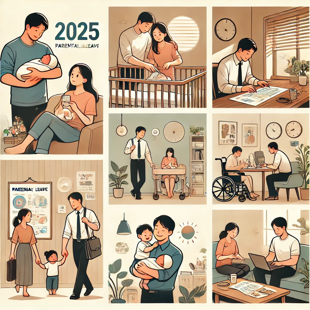 2025년 남성 육아휴직 및 배우자 출산휴가 개편 3분 정리