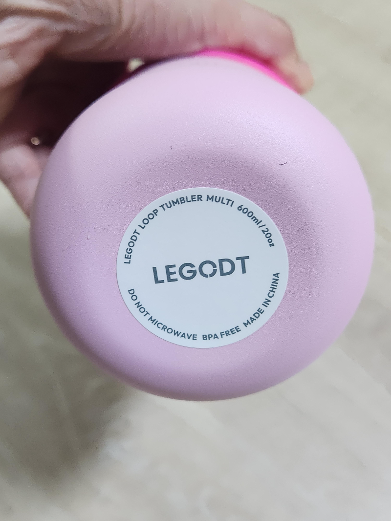 레고트 텀블러 멀티 600ml 핑크