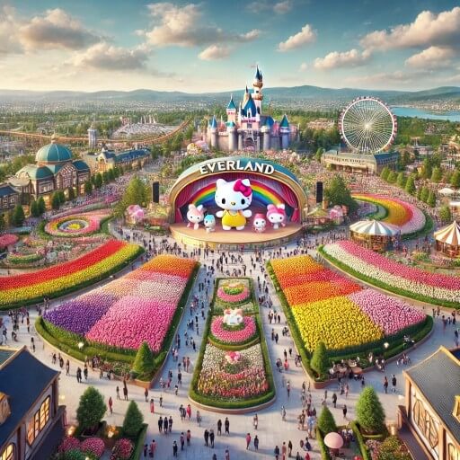 2025 에버랜드 튤립축제 총정리 (입장료, 산리오, 예매팁) 사진