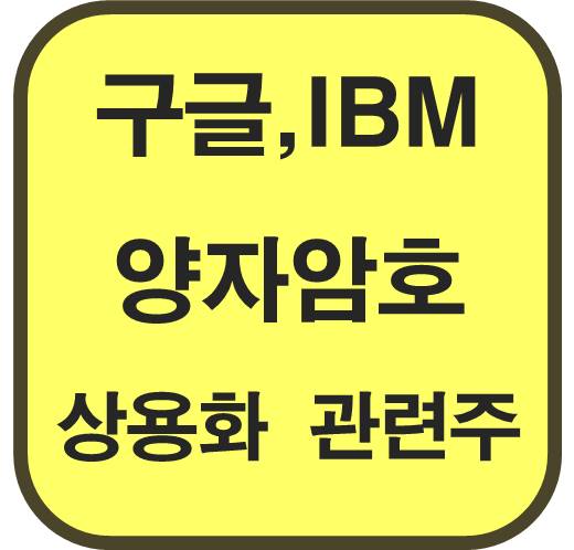 구글-IBM-양자암호-상용화-관련주