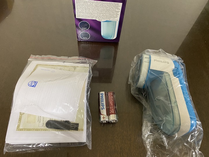 보풀제거기-구성품들