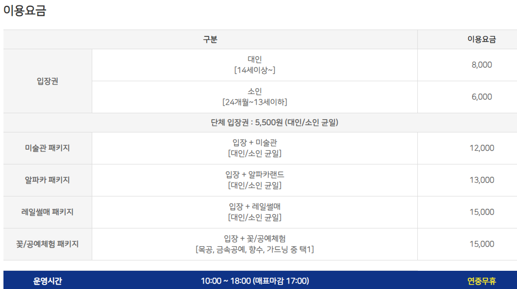 가산수피아 이용요금