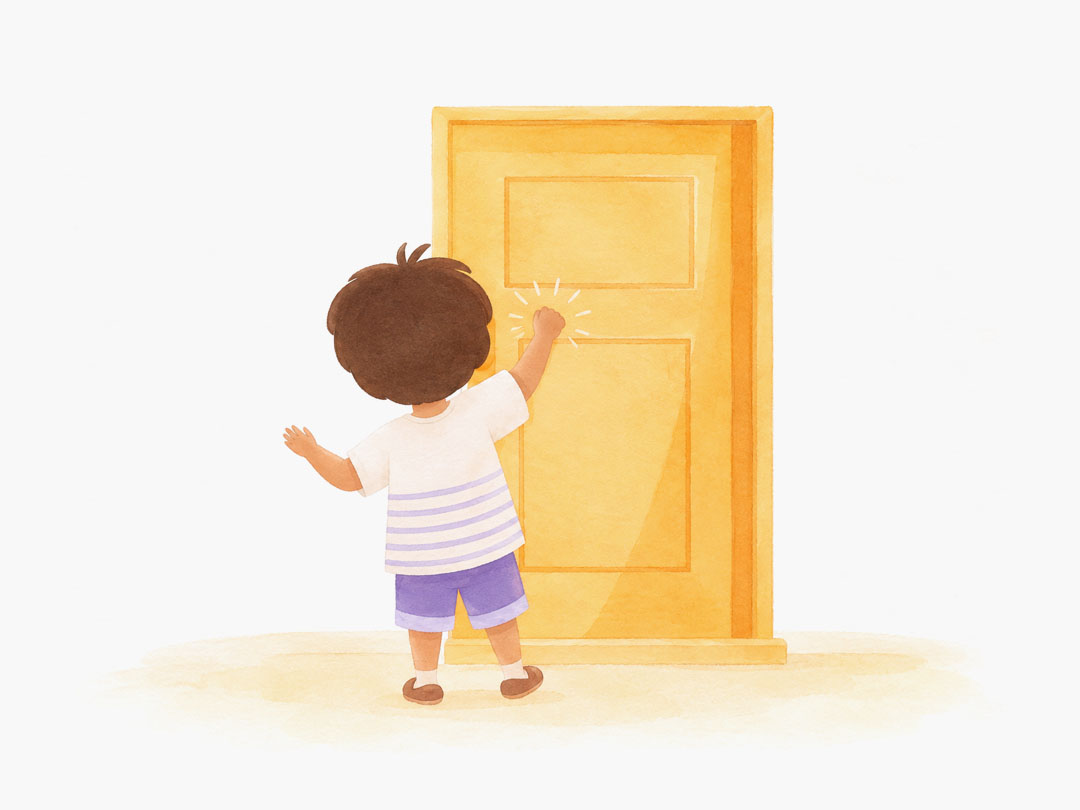 오늘 말씀카드 - 문을 두드리는 이에게는 열릴 것이다. (루카 11,10)