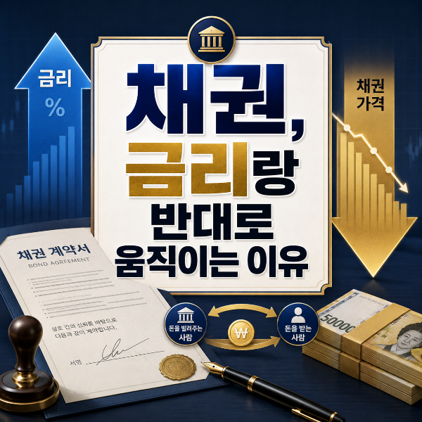 채권이 금리랑 반대로 움직이는 이유