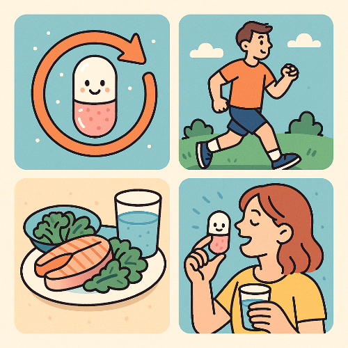 프로바이오틱스 효과 200% 올리는 루틴과 섭취 팁