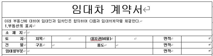 임대차계약서_부동산의_표시