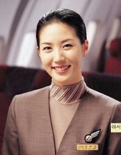 아시아나항공의 레전드모델 여배우 7인