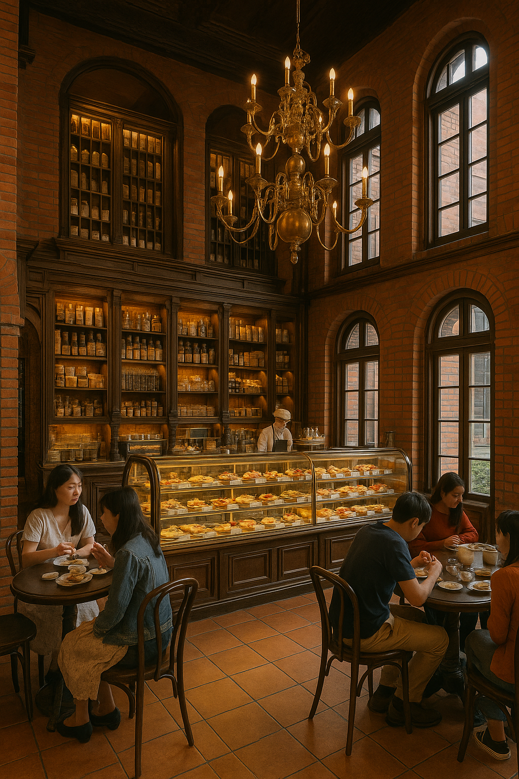 미야하라(宮原眼科) — 빈티지 감성 디저트 카페