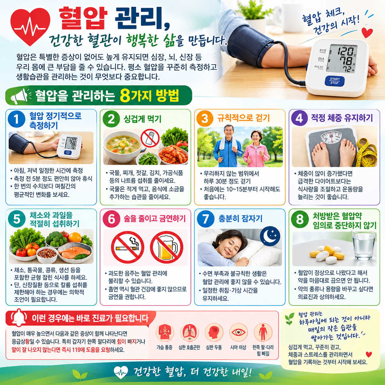혈압 관리