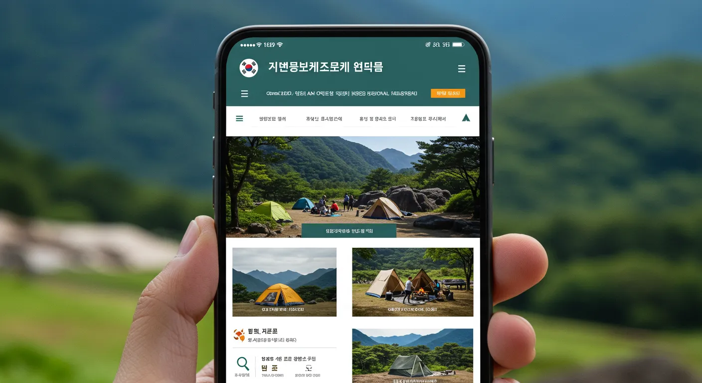 맞춤형 캠핑 선택