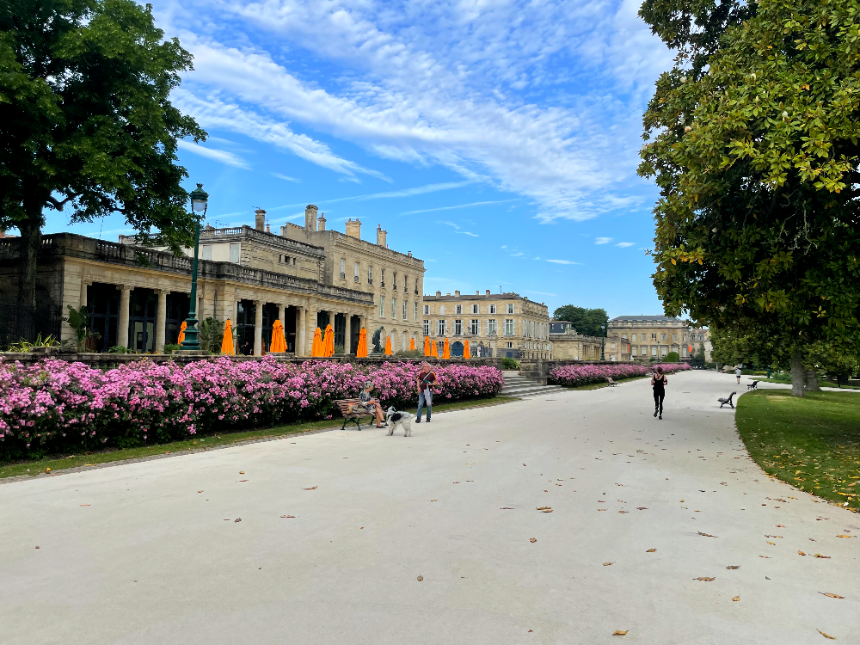 보르도 식물원 테라스