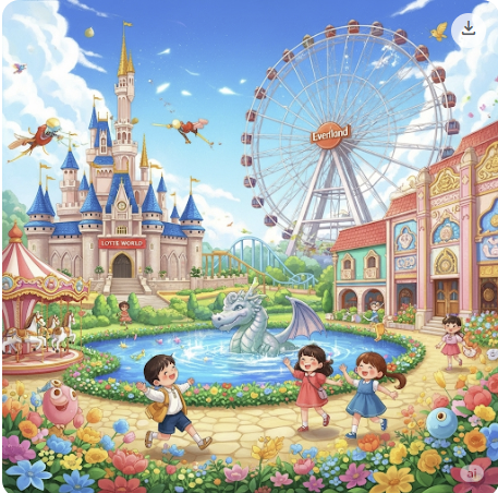 꿈과 환상의 나라! 롯데월드 & 에버랜드 키즈존 완벽 가이드 관련 사진
