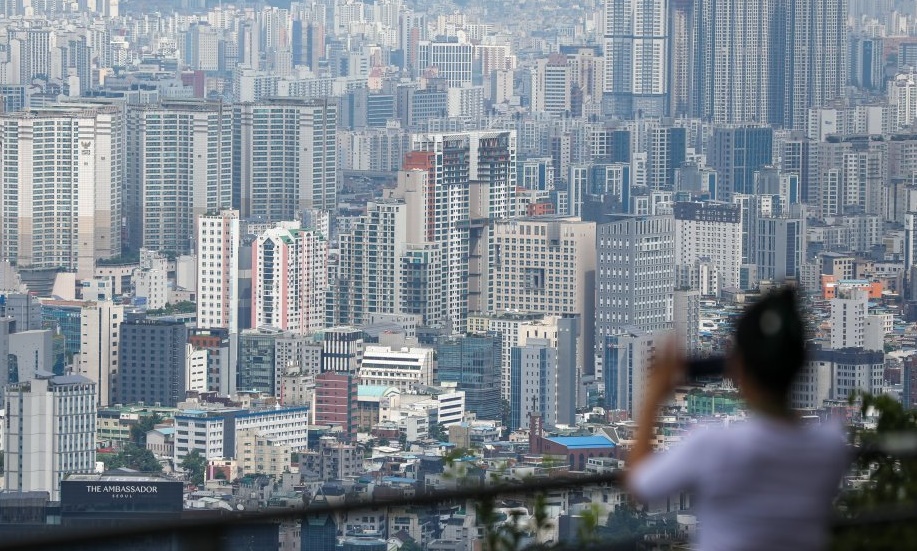 아파트 가득한 서울