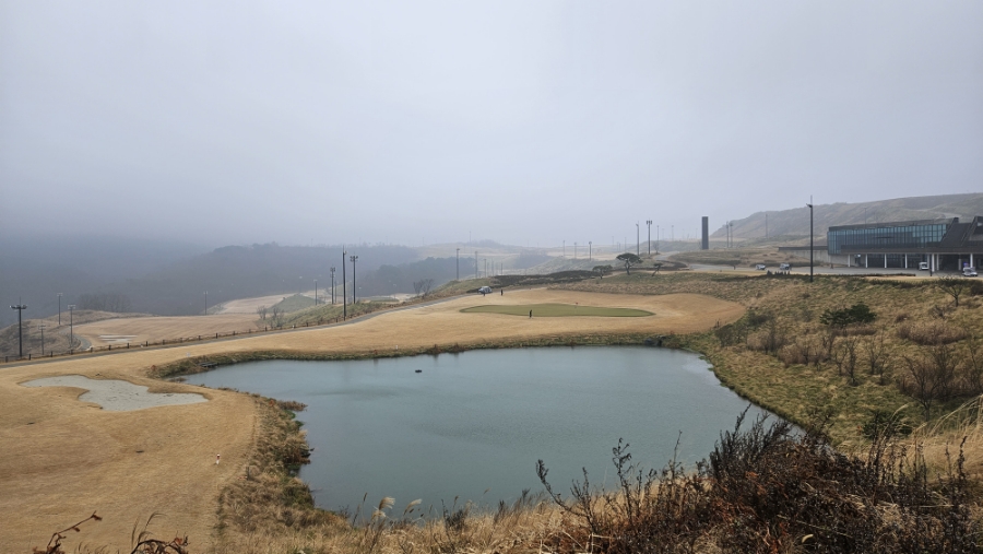 골프장 경험담 경주 루나엑스cc 6홀 단위 코스, 노캐디 + 자동 카트, 자연 경관,