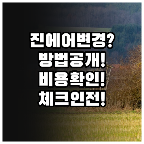 진에어 좌석 변경 방법과 비용 및 체..