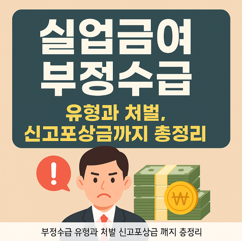 실업급여 부정수급