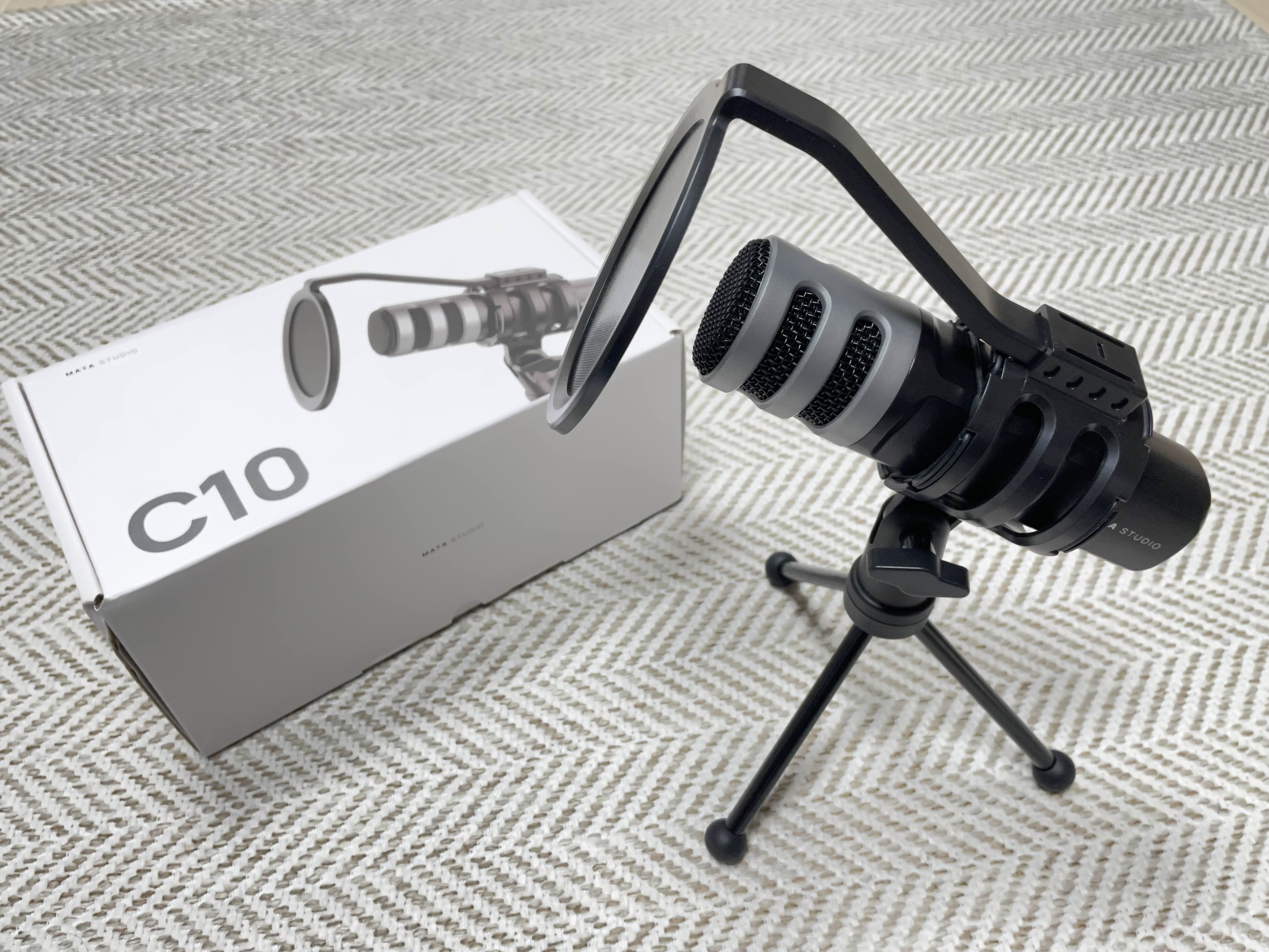 마타 스튜디오 C10 마이크 측면