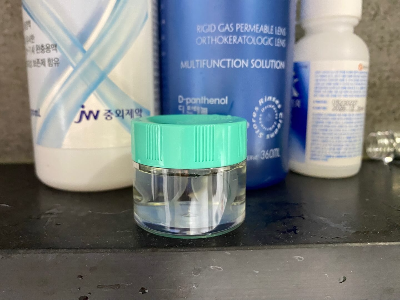 드림렌즈 단백질 제거제 사용법