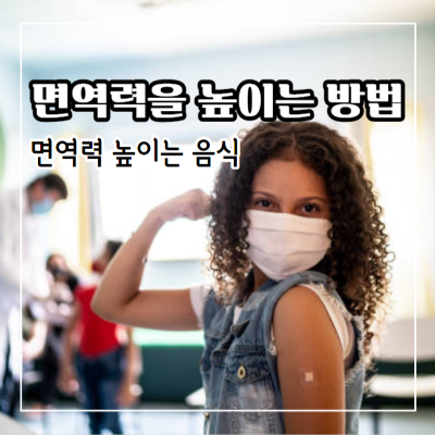 면역력을 높이는 방법과 면역력 높이는 음식