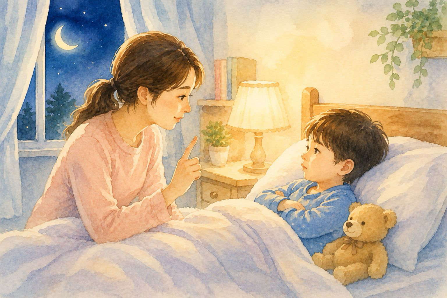 잠자기 싫어하는 아이, 밤마다 늦게 자려고 버틴다면