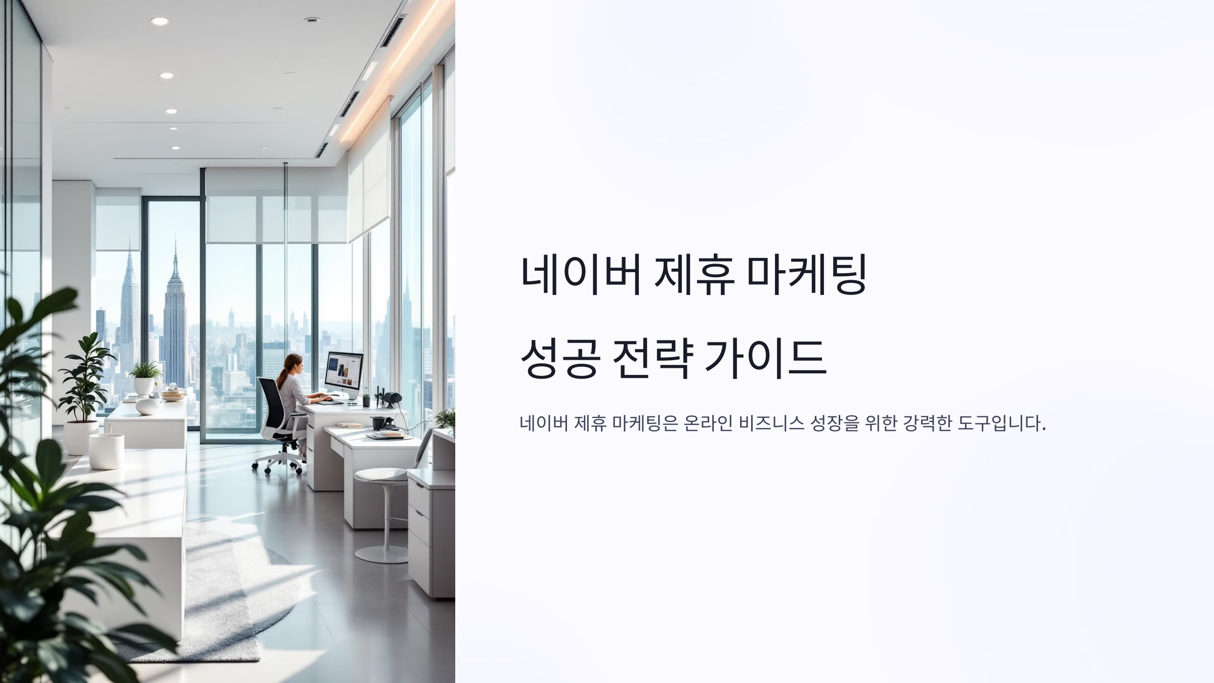 네이버 제휴 마케팅