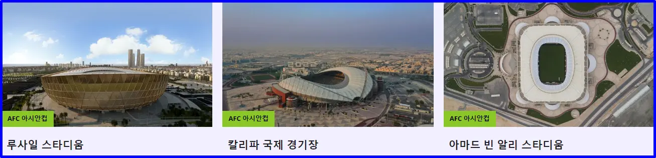 2023 카타르 아시안컵 경기장