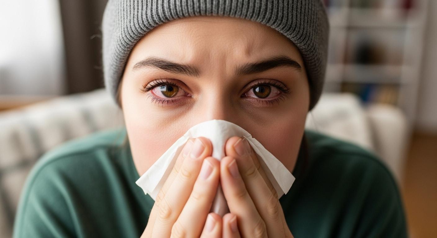 열없는 독감 증상 원인