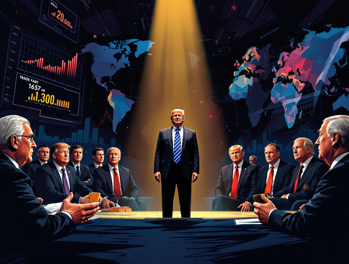 트럼프의 세계를 향한 무역전쟁