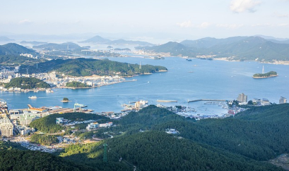 통영항 주변