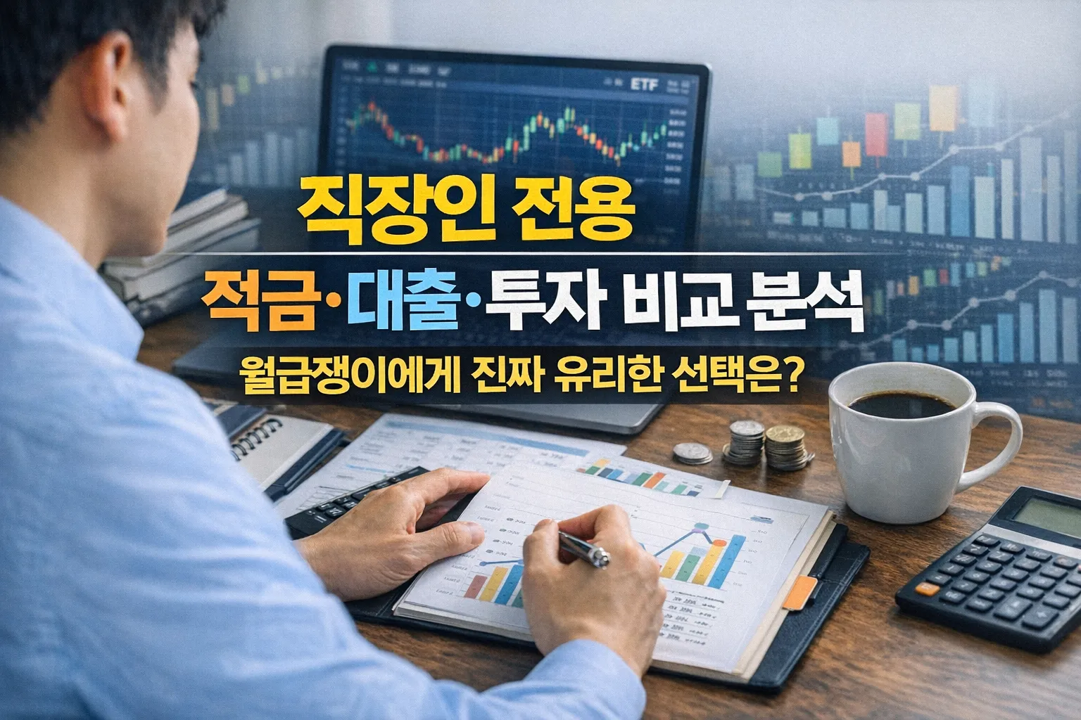직장인 전용 적금 대출 투자 비교 분석