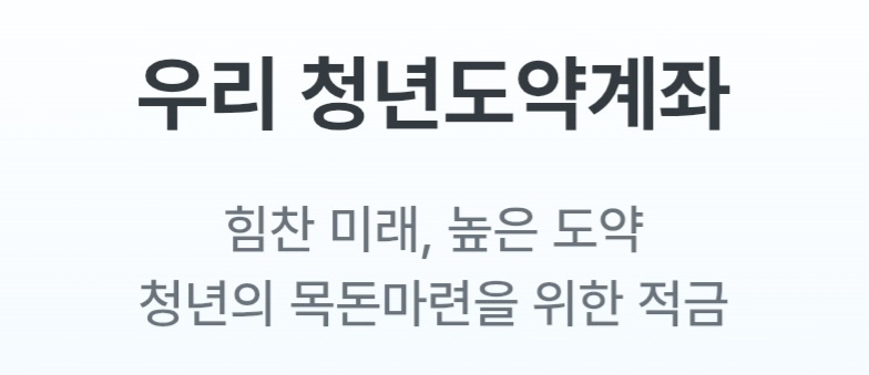청년도약계좌 신청화면