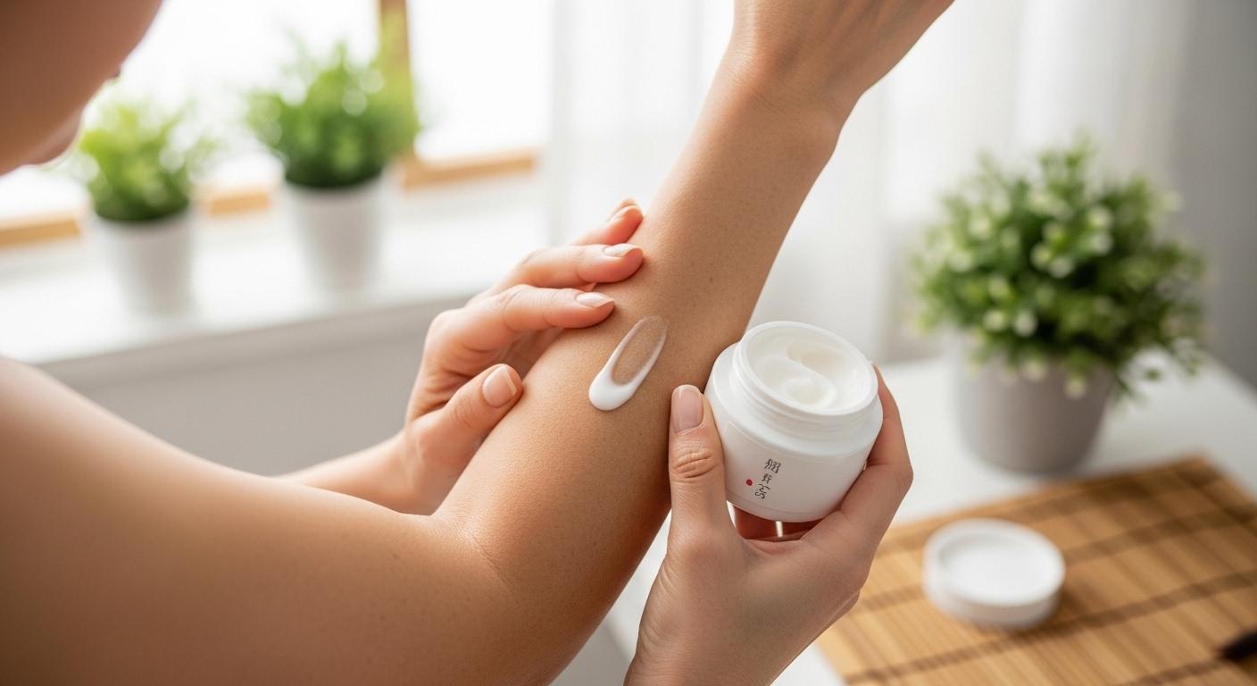 팔자주름 화장품 일본