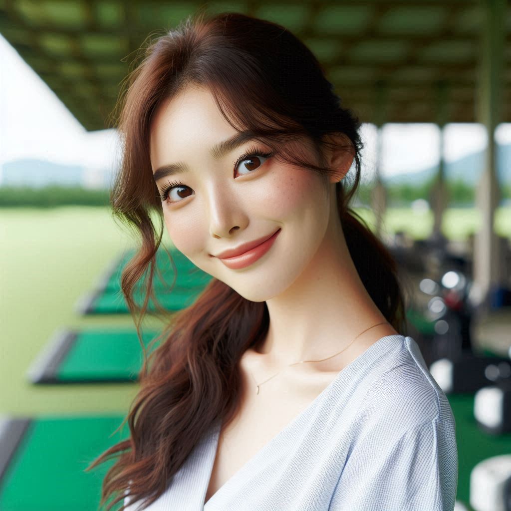 실외골프연습장 배경
