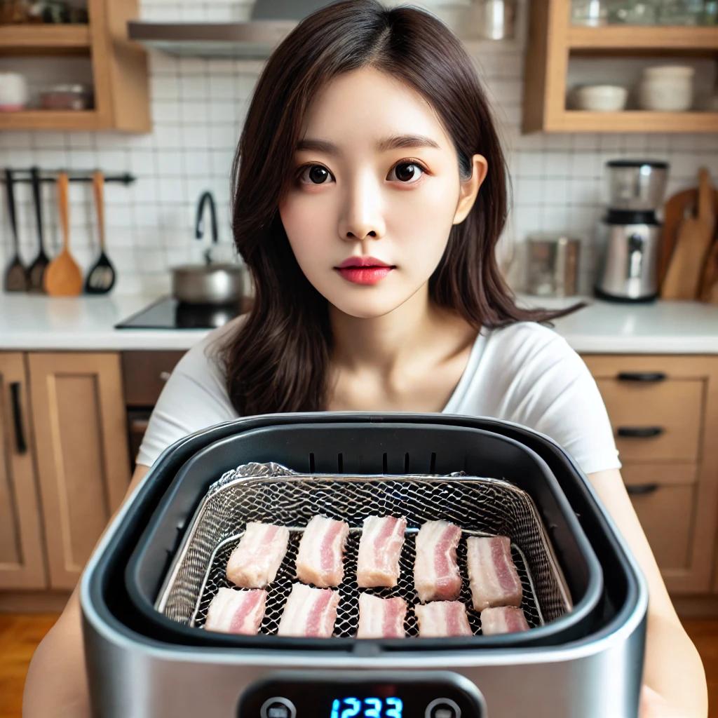 에어프라이어 냉동 삼겹살