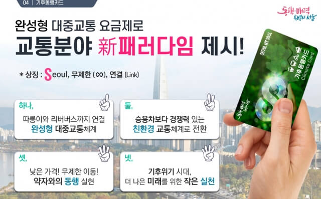 서울시 기후동행카드