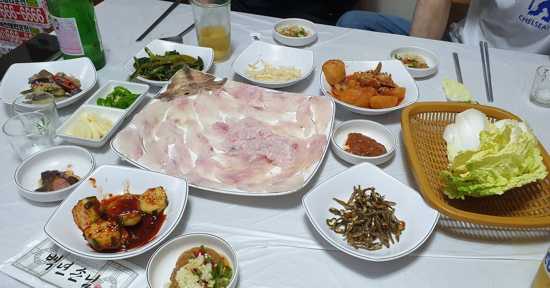 당진, 장고항 맛집 간자미회