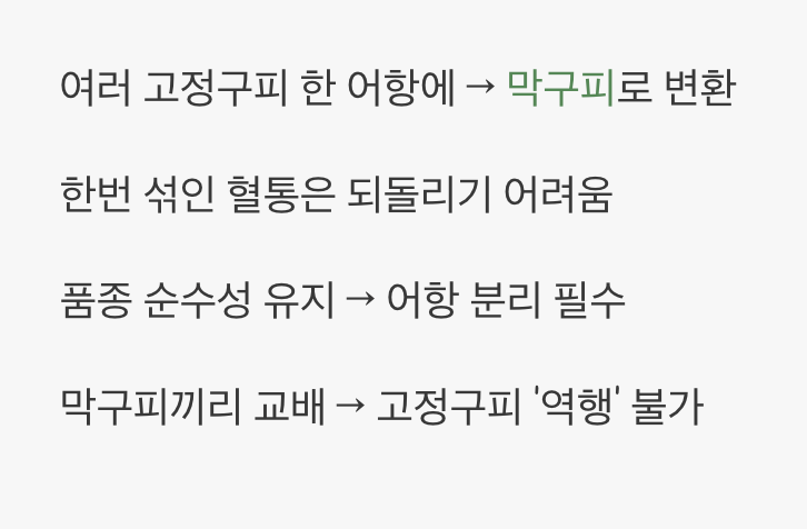 &amp;#39;믹스&amp;#39;는 되지만&amp;#44; &amp;#39;역행&amp;#39;은 안 돼요