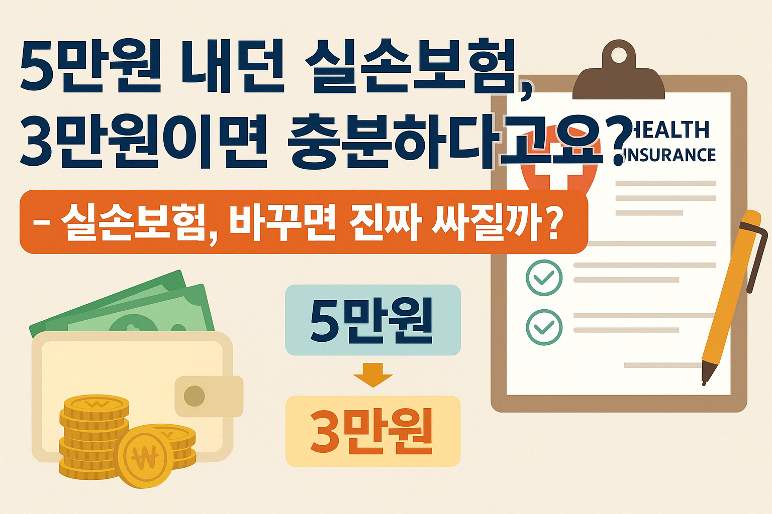 실손보험 전환 비교