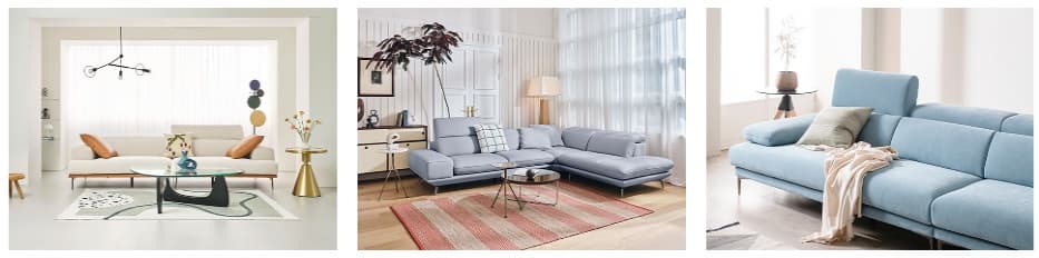 자코모 에싸 패브릭 소파