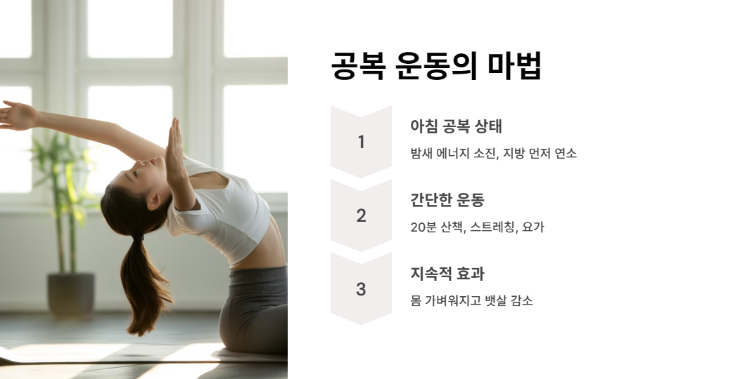 공복 운동의 마법