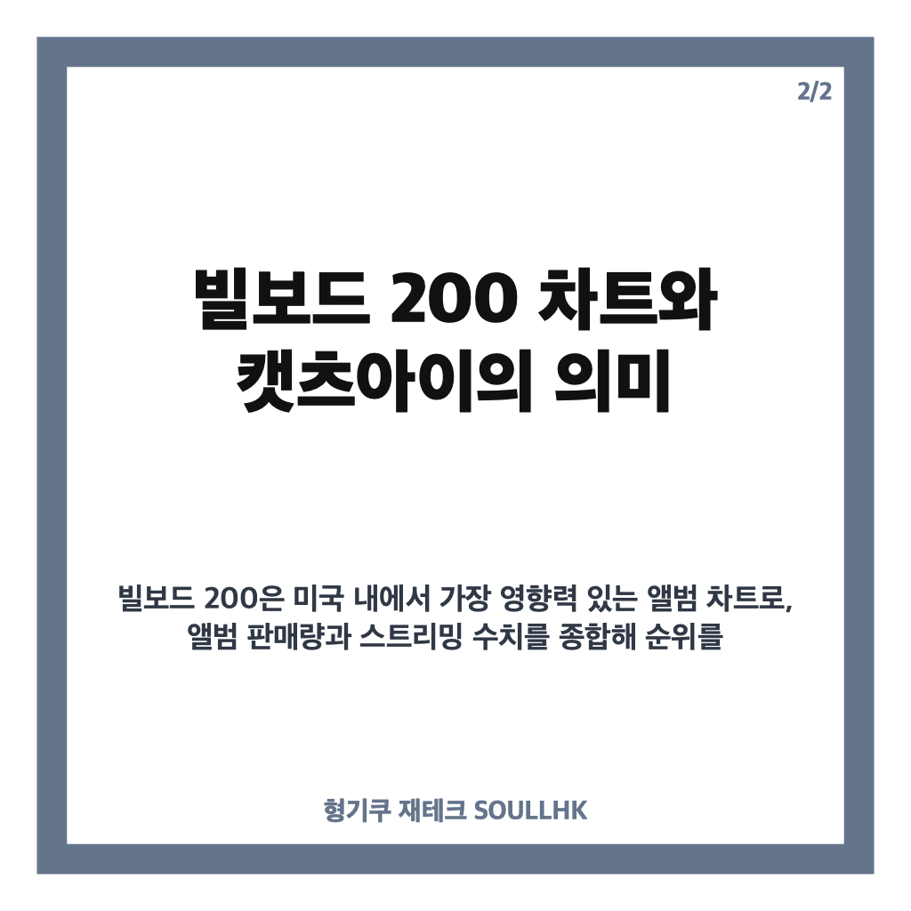 캣츠아이 빌보드200 1위 유력, K팝 걸그룹 4번째 정상 등극 기대 카드뉴스 3